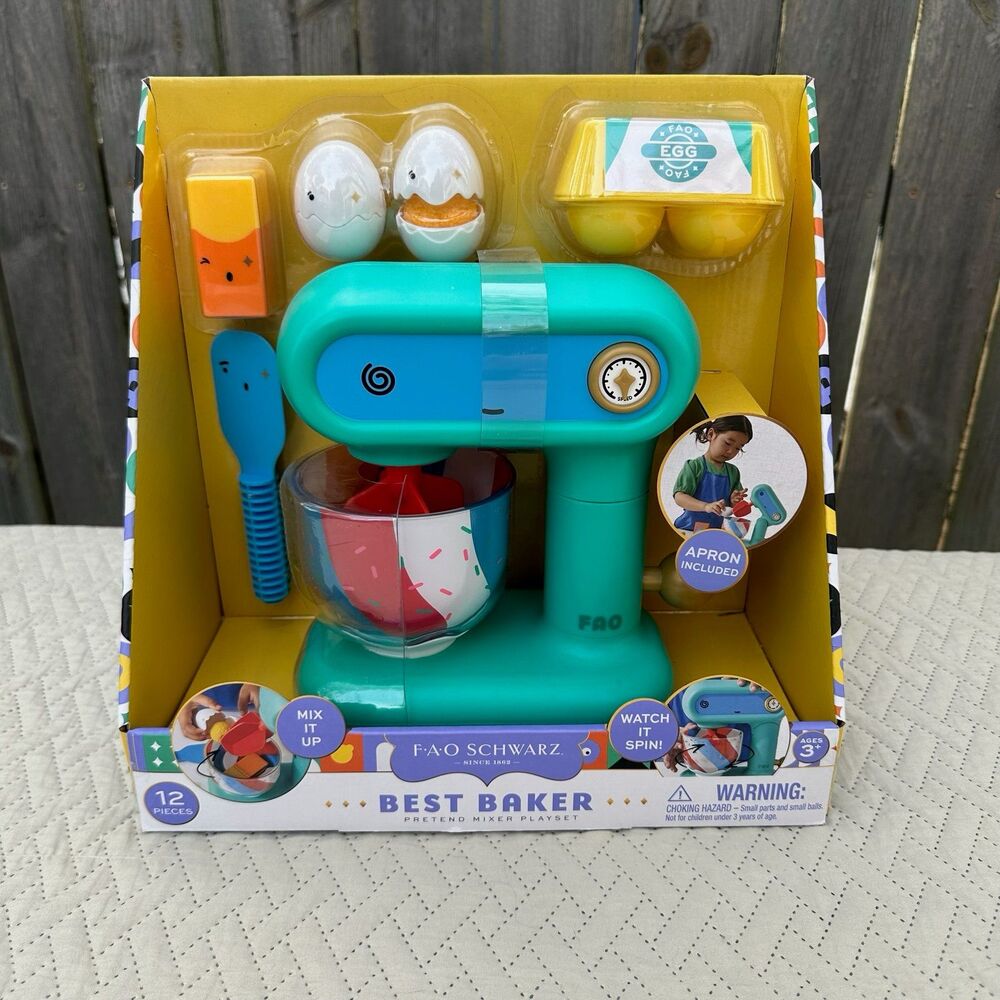 FAO Schwarz Best Baker Pretend Mixer Playset